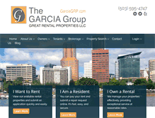 Tablet Screenshot of garciagrp.com